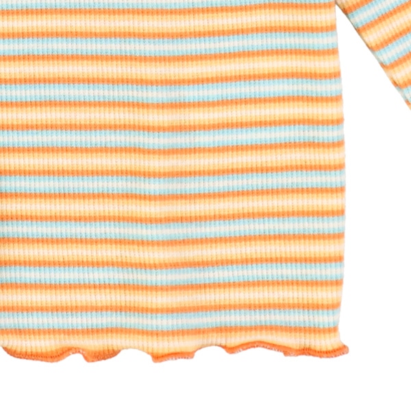 スパンテレコボーダー長袖Tシャツ