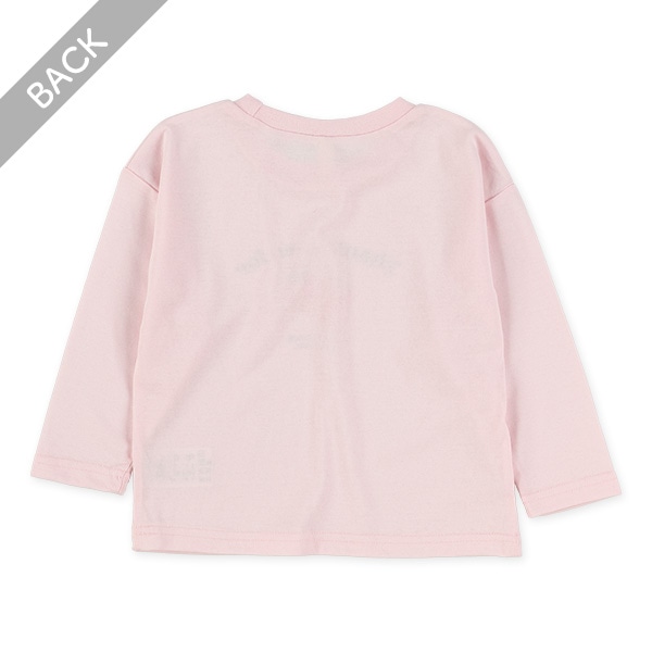 ラメモチーフ長袖Tシャツ