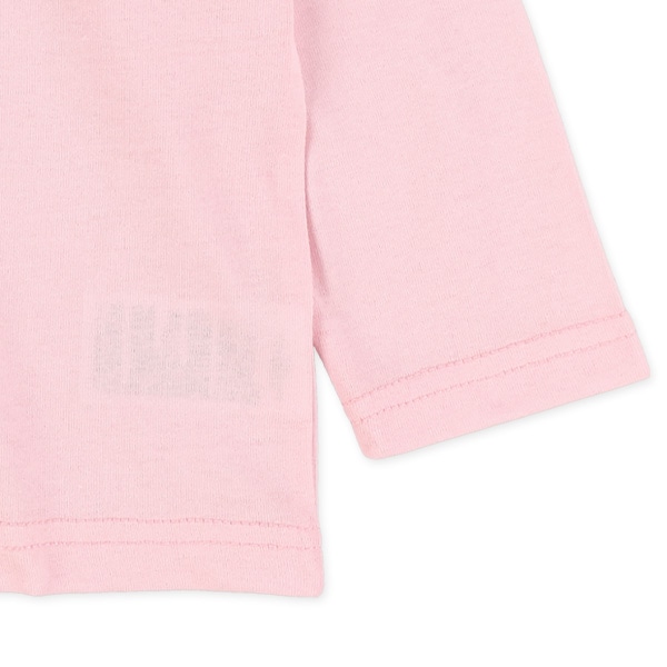 胸ロゴリンガー長袖Tシャツ