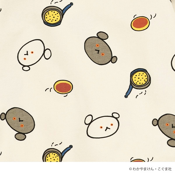 ミニ裏毛薄手トレーナー（こぐまちゃん）