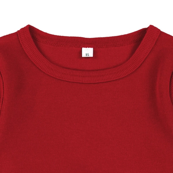 いちご柄レイヤード風長袖Tシャツ