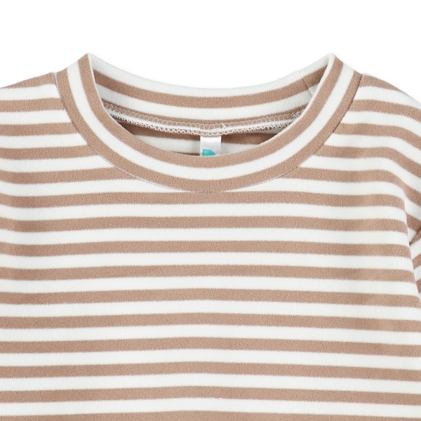 ライトフリースボーダー長袖Tシャツ