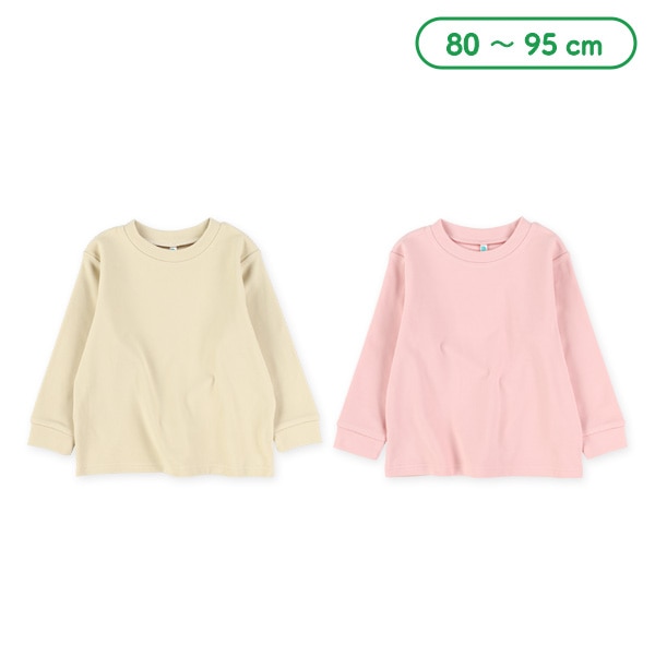ライトフリース長袖Tシャツ