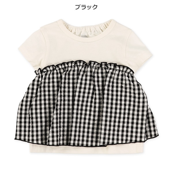 レイヤード風半袖Tシャツ