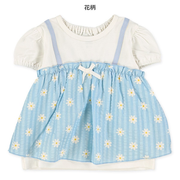 レイヤード風半袖Ｔシャツ