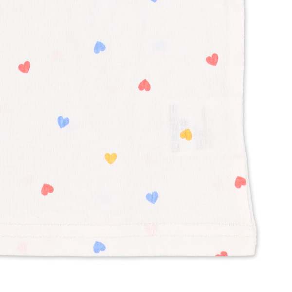 ハート総柄半袖Tシャツ