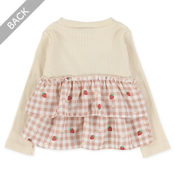 ビスチェ風長袖Tシャツ