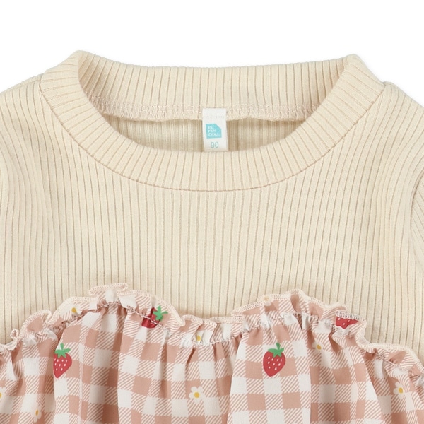 ビスチェ風長袖Tシャツ