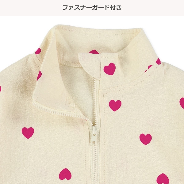 楊柳ガーゼブルゾン