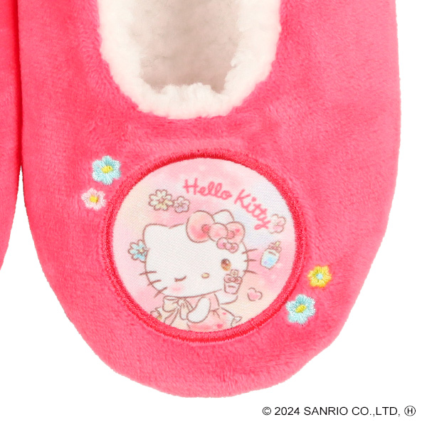 もこもこキッズルームソックス（ハローキティ）
