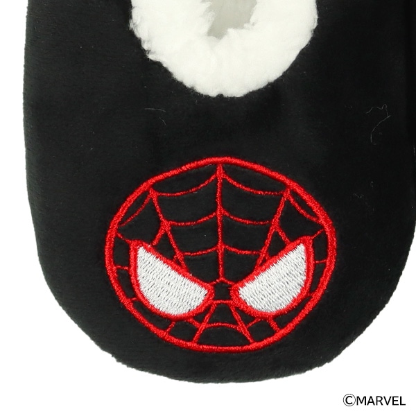 もこもこキッズルームソックス（スパイダーマン）