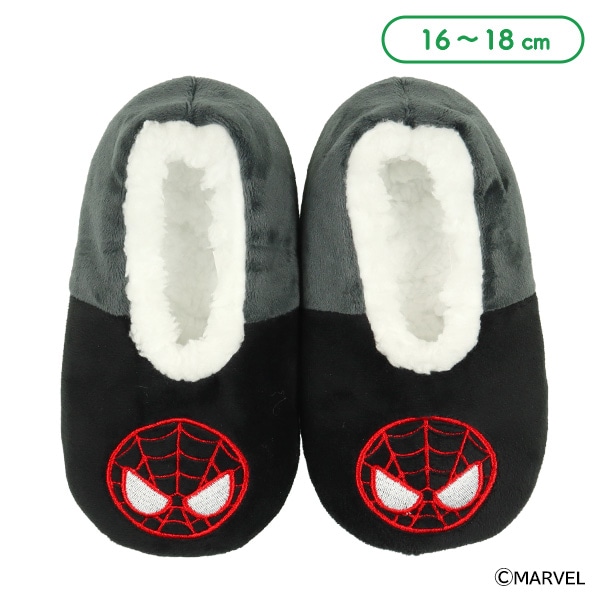 もこもこキッズルームソックス（スパイダーマン）