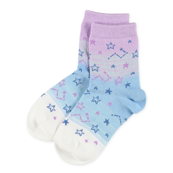 3足組キッズクルーソックス（ゆめかわ）