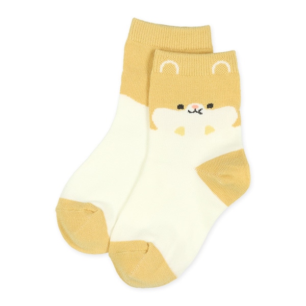 3足組キッズクルーソックス（ハムスター）