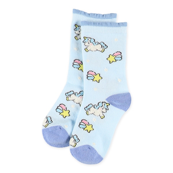 3足組キッズクルーソックス（ユニコーン）