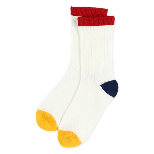 3足組キッズクルーソックス（ボーダー）