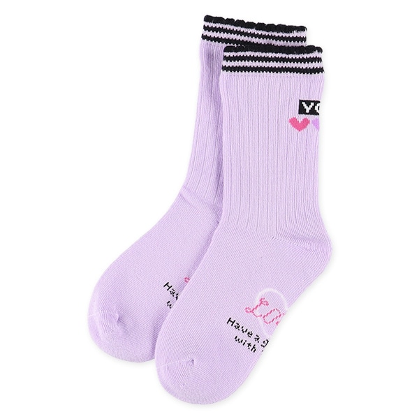 3足組キッズクルーソックス（ロゴ針抜き）