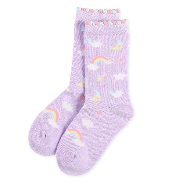 3足組キッズクルーソックス（ゆめかわ）