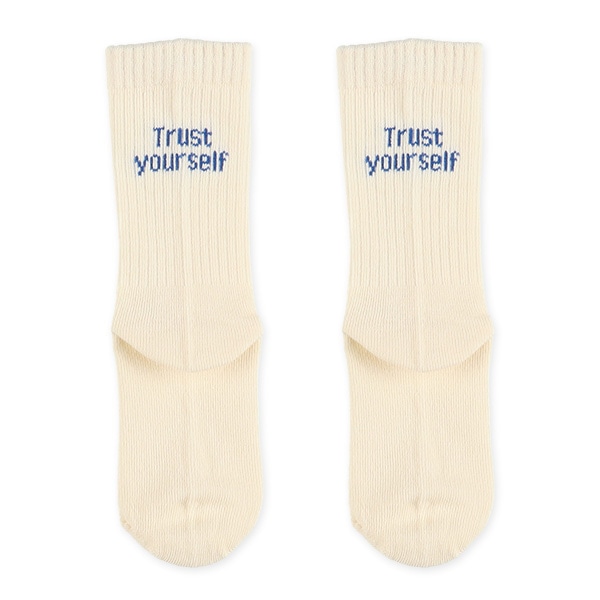 3足組キッズクルーソックス（ロゴ）