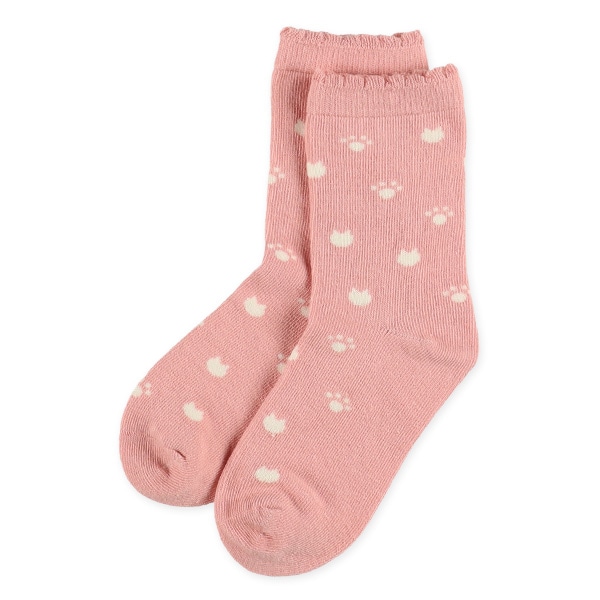 3足組キッズクルーソックス（ねこ）