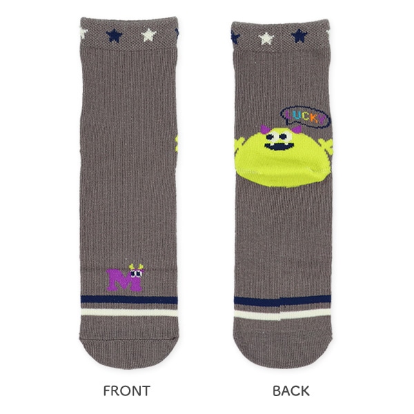 3足組キッズクルーソックス（モンスター）