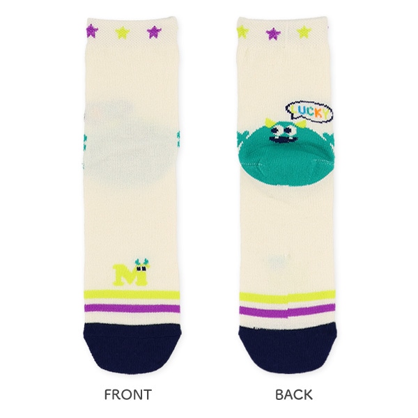 3足組キッズクルーソックス（モンスター）