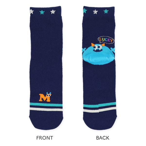 3足組キッズクルーソックス（モンスター）