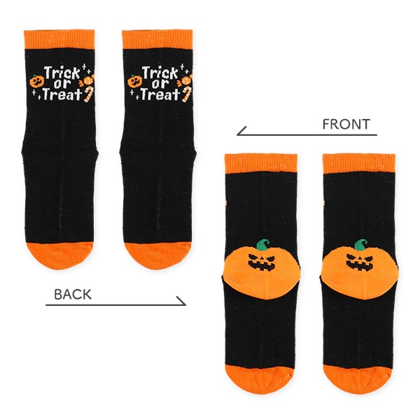3足組キッズクルーソックス（ハロウィン）