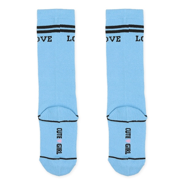 3足組キッズハイソックス（ロゴ）