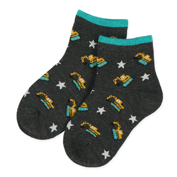 3足組キッズアンクルソックス（星くるま）