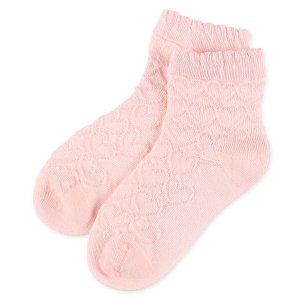 3足組キッズアンクルソックス（ハート）