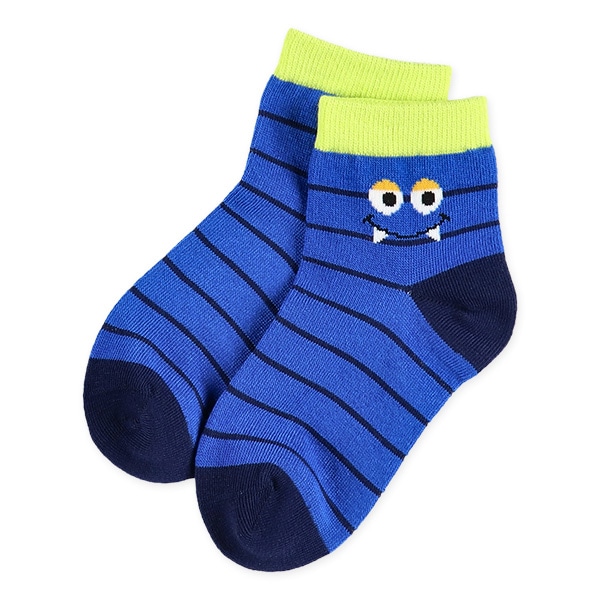 3足組キッズアンクルソックス（モンスター）