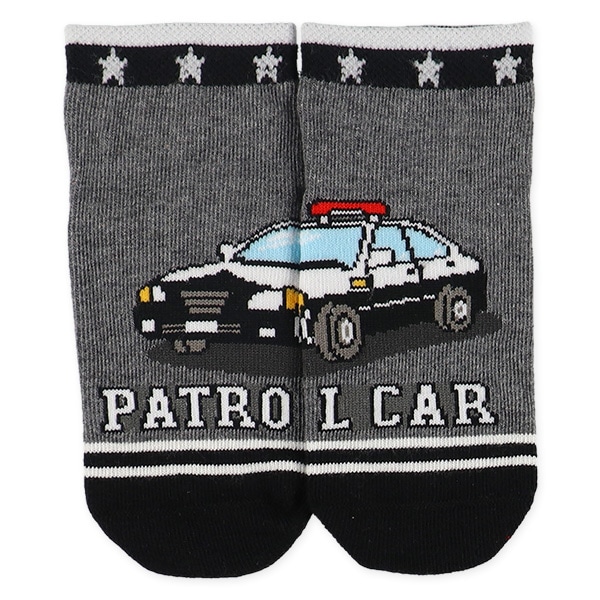 3足組キッズアンクルソックス（はたらくのりもの）