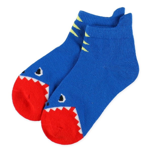 3足組キッズアンクルソックス（カブリ恐竜）