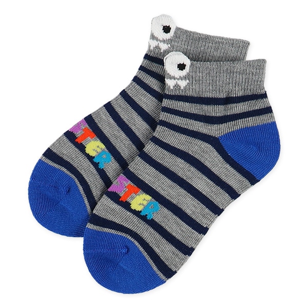 3足組キッズアンクルソックス（モンスター）