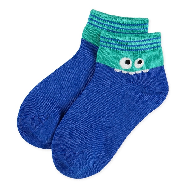 3足組キッズアンクルソックス（モンスター）