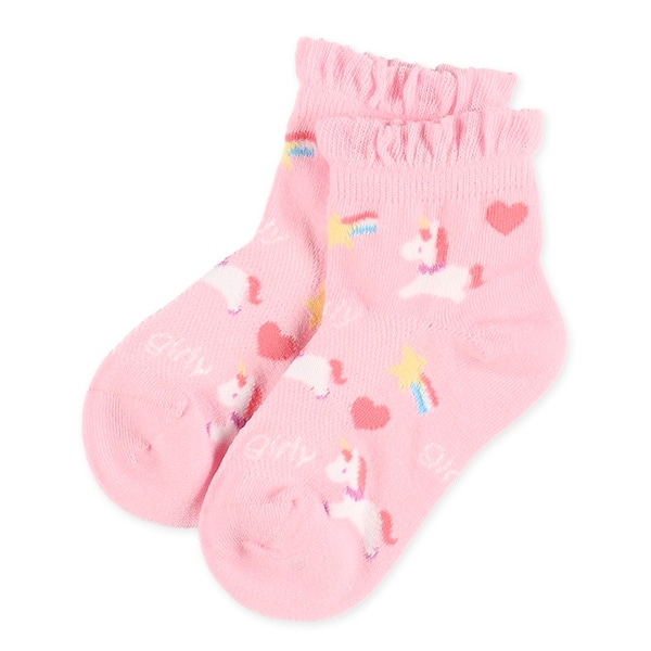 3足組キッズアンクルソックス（ゆめかわ）