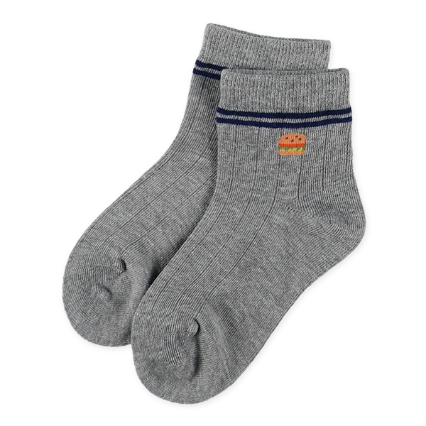 3足組キッズアンクルソックス（ジャンクフード）