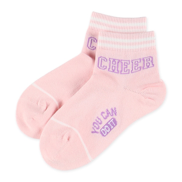 3足組キッズアンクルソックス（サイドロゴ）