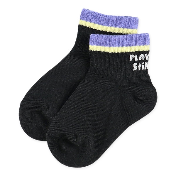 3足組キッズアンクルソックス（トップロゴ）