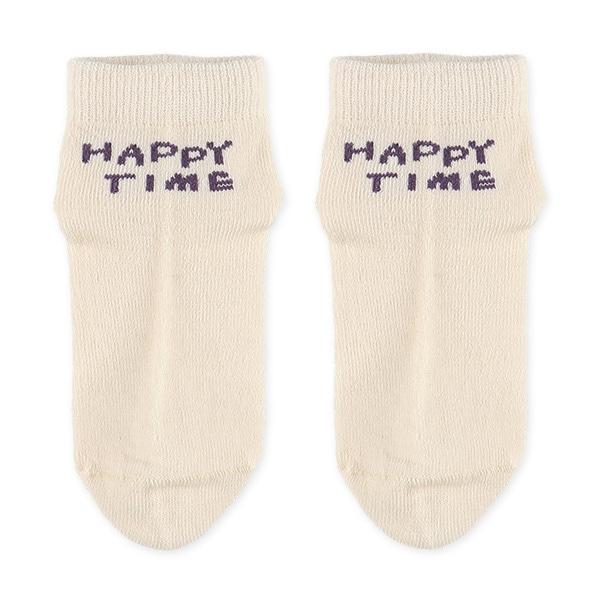 3足組キッズアンクルソックス（ロゴ）