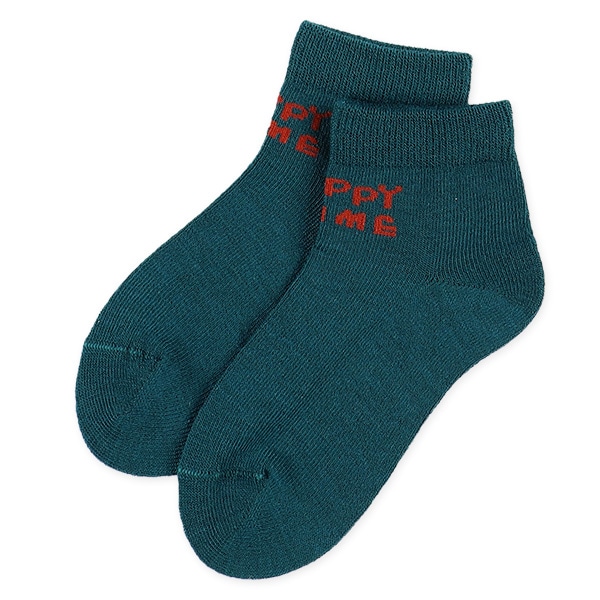 3足組キッズアンクルソックス（ロゴ）