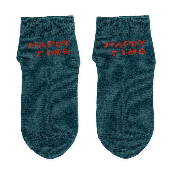 3足組キッズアンクルソックス（ロゴ）