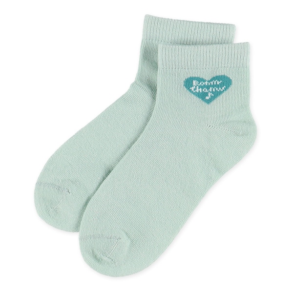 3足組キッズアンクルソックス（ハートロゴ）