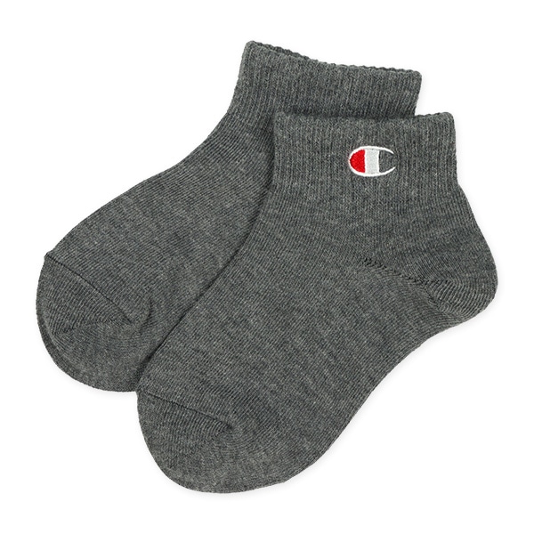 Champion）3足組キッズローカットソックス（刺繍）