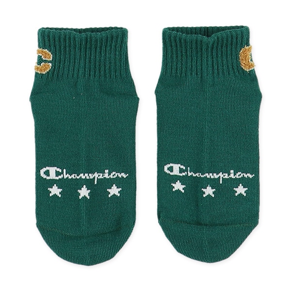 Champion）3足組キッズローカットソックス（ロゴ）