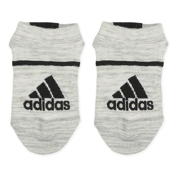 adidas）3足組キッズローカットソックス（ロゴライン）