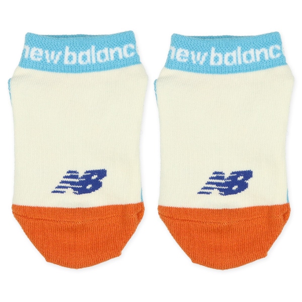 NewBalance）3足組キッズローカットソックス（足底星） | 西松屋