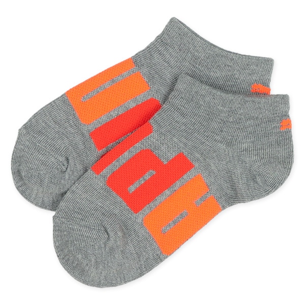 PUMA）3足組キッズローカットソックス（足底ロゴ）