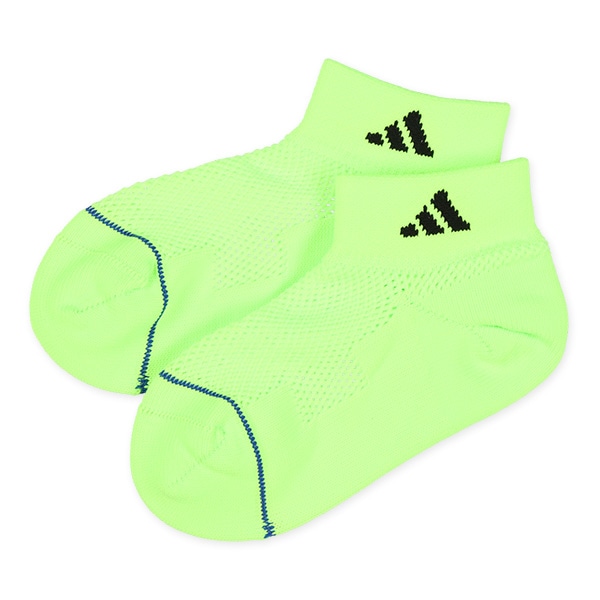 adidas）3足組キッズローカットソックス（ビッグメッシュ）